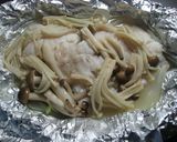 バターとポン酢で☆鮭のホイル焼き。作り方7写真