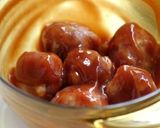 レンジで豚こま肉だんごのケチャップ煮。作り方3写真