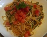 ゴーヤとトマトのスパゲッティー作り方5写真