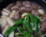 すき焼き風味のつくね丼（クラコット入り）作り方4写真