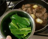 すき焼き風味のつくね丼（クラコット入り）作り方5写真