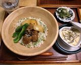 すき焼き風味のつくね丼（クラコット入り）作り方7写真