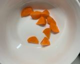 お一人様肉料理にクリーム梅風味根菜ナムル作り方2写真