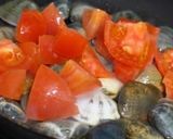 あさりとブロッコリ－のトマト風味作り方3写真