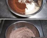 ココアdeシンプル☆チョコロールケーキ♪作り方1写真