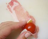☆プチトマト&チーズ豚肉巻き☆作り方2写真