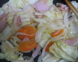 野菜も旨い！俺の洋風塩焼きそば作り方2写真