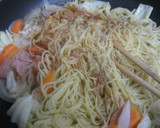 野菜も旨い！俺の洋風塩焼きそば作り方4写真