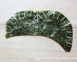 キャラ弁☆メロディっちおにぎり♪作り方3写真