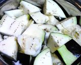 ＊照り焼き茄子のとろろステーキがけ＊作り方1写真