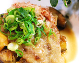 ＊照り焼き茄子のとろろステーキがけ＊作り方8写真