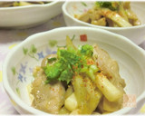 鶏牛蒡風に大根も参加～煮物的とろみ炒め作り方8写真