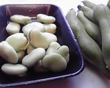 旨みたっぷり♪　そらまめご飯作り方1写真