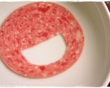 ＊キャラ弁＊　レインコートの女の子*作り方2写真