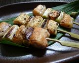 おつまみに！鮭ハラスの串焼き★ネギマ？作り方7写真