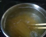 混ぜるだけ☆おろし納豆パスタ（温・冷可）作り方1写真