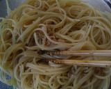 混ぜるだけ☆おろし納豆パスタ（温・冷可）作り方3写真