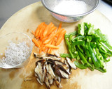 白滝と野菜の甘酢炒め作り方2写真