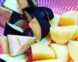 ♥ナスと挽肉のトマトソース炒め♥作り方1写真