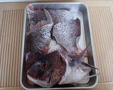 鯛のピスタチオパン粉焼き作り方1写真