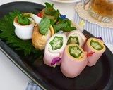 お弁当に✿大葉とチーズのちくわ巻き作り方6写真