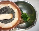 ほうれんそう黒胡麻あえ♪簡単レシピ作り方5写真