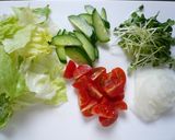 野菜たっぷり♪冷しゃぶサラダ作り方2写真