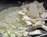 タラコとアスパラのクリームパスタ作り方1写真