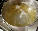 アジの開きとエリンギのパスタ作り方5写真