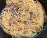 舞茸のクリームパスタ🍄作り方4写真