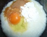 ねぎとじゃこのふんわり焼き作り方2写真