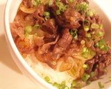 簡単♪ヘルシー牛肉しぐれ煮丼作り方4写真