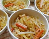 大根もやしカニカマで低価格☆中華サラダ作り方5写真