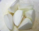 ナスと新タマネギの煮浸し作り方3写真