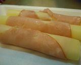 とろ～りチーズとハムのカリカリ焼き作り方2写真