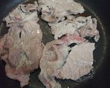 大人弁当　豚肉サラダ味作り方2写真