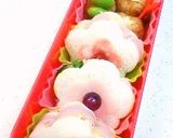 ✿お花サンド✿簡単キャラ弁♪作り方4写真