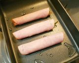 お弁当に☆カレー味ピーマンのハムロール♪作り方3写真