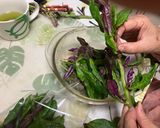 金時草の炊き込みご飯作り方2写真