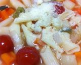 トマトたっぷり!マカロニミネストローネ作り方7写真