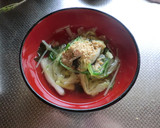 ゴマといしょっに♪　白菜のお吸い物作り方8写真
