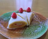 お弁当に♪玉子焼きの苺ショートケーキ♪作り方5写真