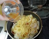 採れたて玉ねぎと桜エビのぱぱっとパスタ作り方5写真