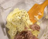 ツナ缶とゆで卵のポテサラ〜ニース風〜作り方2写真