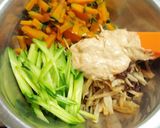 ➏ごぼうとかぼちゃの胡麻サラダ➏作り方9写真