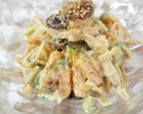 ➏ごぼうとかぼちゃの胡麻サラダ➏作り方10写真