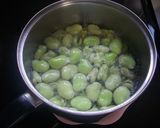そら豆といかの中華炒め作り方1写真