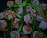 アスパラと海老マヨのカレー風味作り方4写真