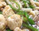 ふわふわ鶏団子と烏賊のオイスターソース炒め作り方16写真