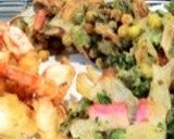 海老天麩羅と旬野菜のかき揚げ☆作り方4写真